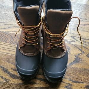 Wolverine Men's Brown and Black Waterproof Boots